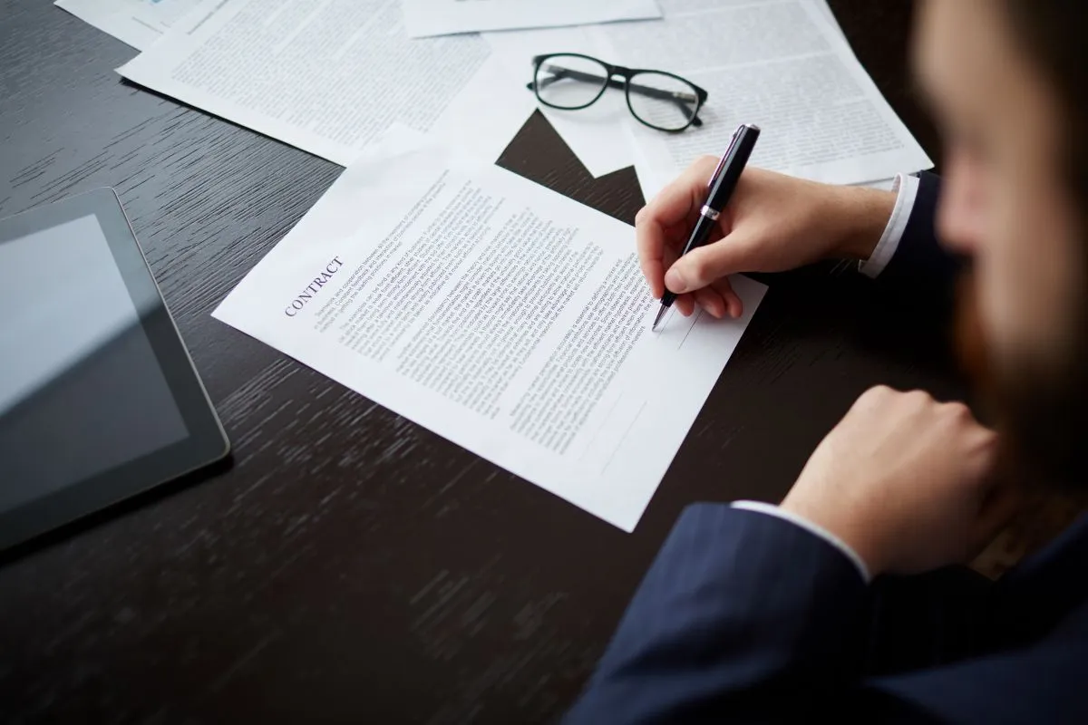 Terms and conditions document review